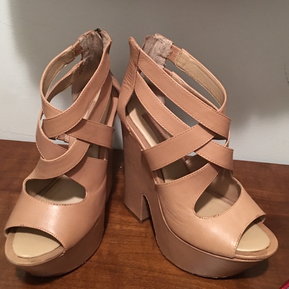 Platform shoes.